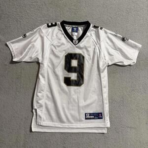 Reebok Drew Brees #9 New Orleans Saints NFL Football Jersey Youth L